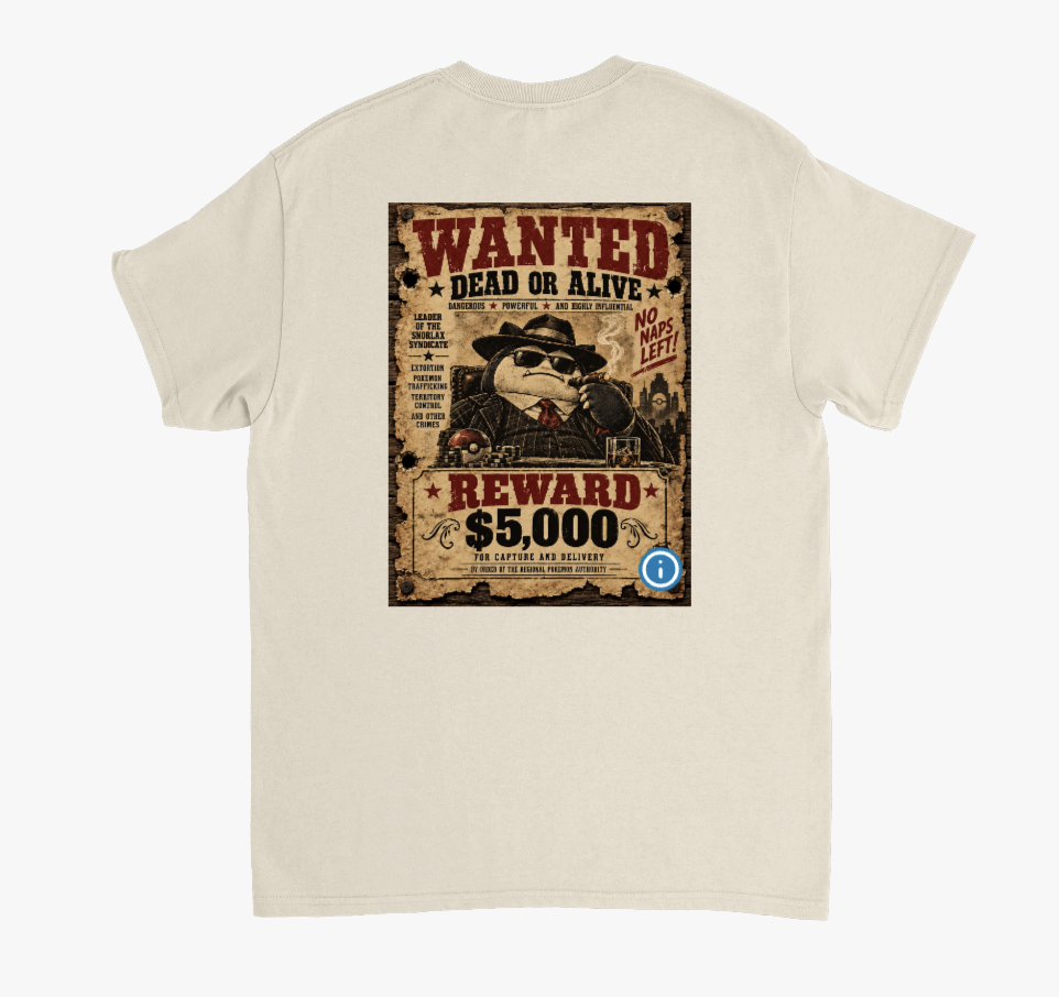 Type Unknown mystery T-shirt design 6